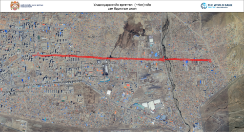 Улаанхуарангийн замын өргөтгөл 4 км замыг цогц гудамж, замын жишгээр шинээр барина 2024-10-07